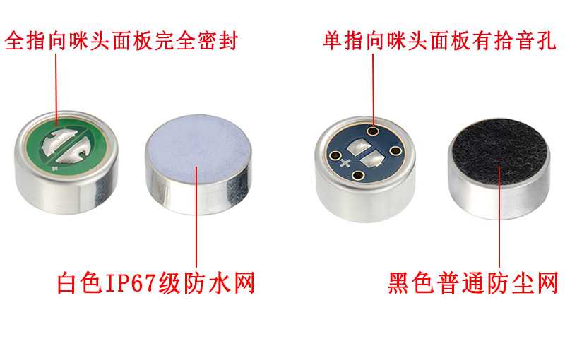 全指向咪头和单指向咪头的防水原理 全指向咪头和单指向咪头的防水原理